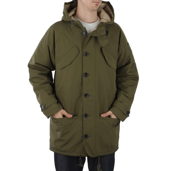 Burton Analog AG Parka Insulated Coat-Men’s L-Army Green-Snowboarding-Ski-Snow - Picture 1 of 13